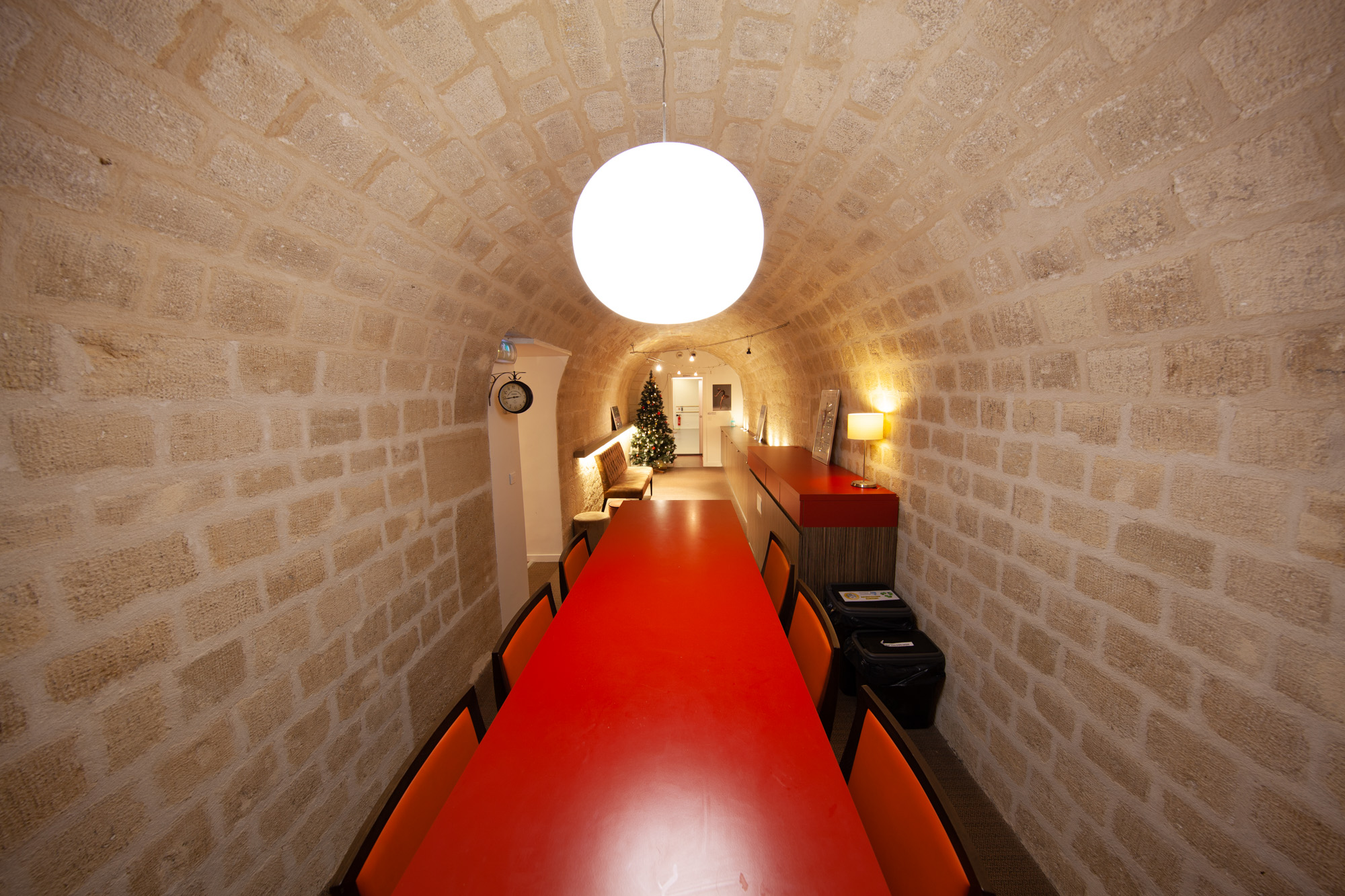 Salle d'accueil et de détente